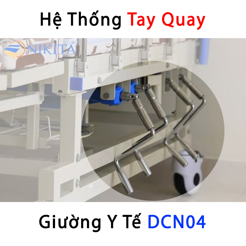 hệ thống tay quay giường y tế DCN04
