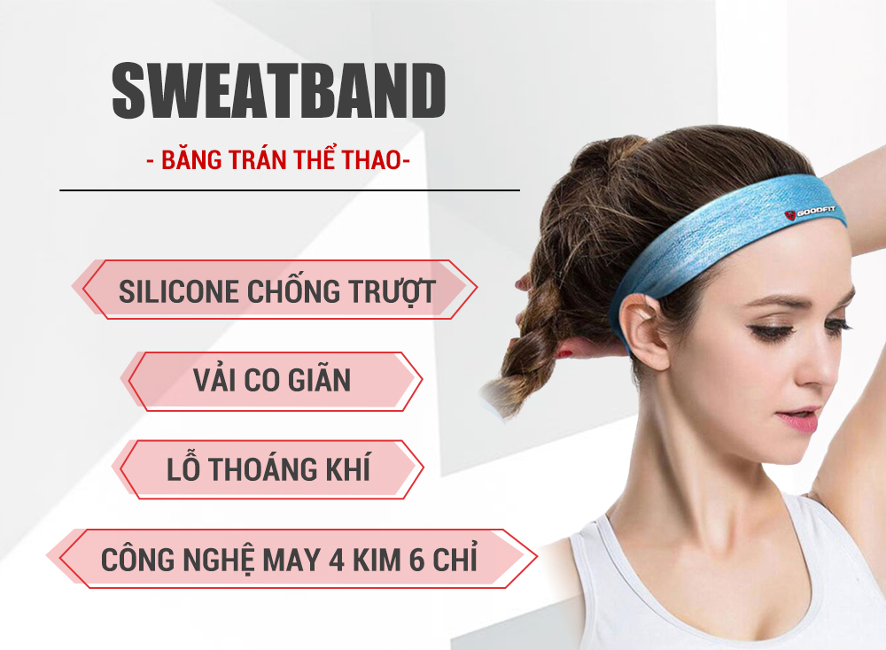 băng đô thể thao GoodFit GF801SB băng đô thể thao GoodFit GF801SB