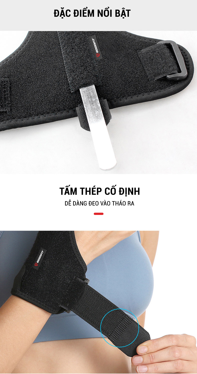 Bang nep co dinh ngon tay cai co tay GoodFit GF305W 1 10 Bang nep co dinh ngon tay cai co tay GoodFit GF305W 1 10