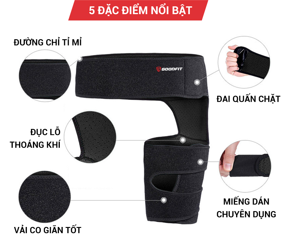 đai bảo vệ đùi đai bảo vệ đùi