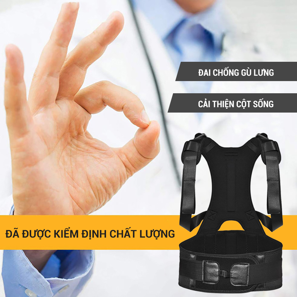 đai chống gù lưng goodfit đai chống gù lưng goodfit