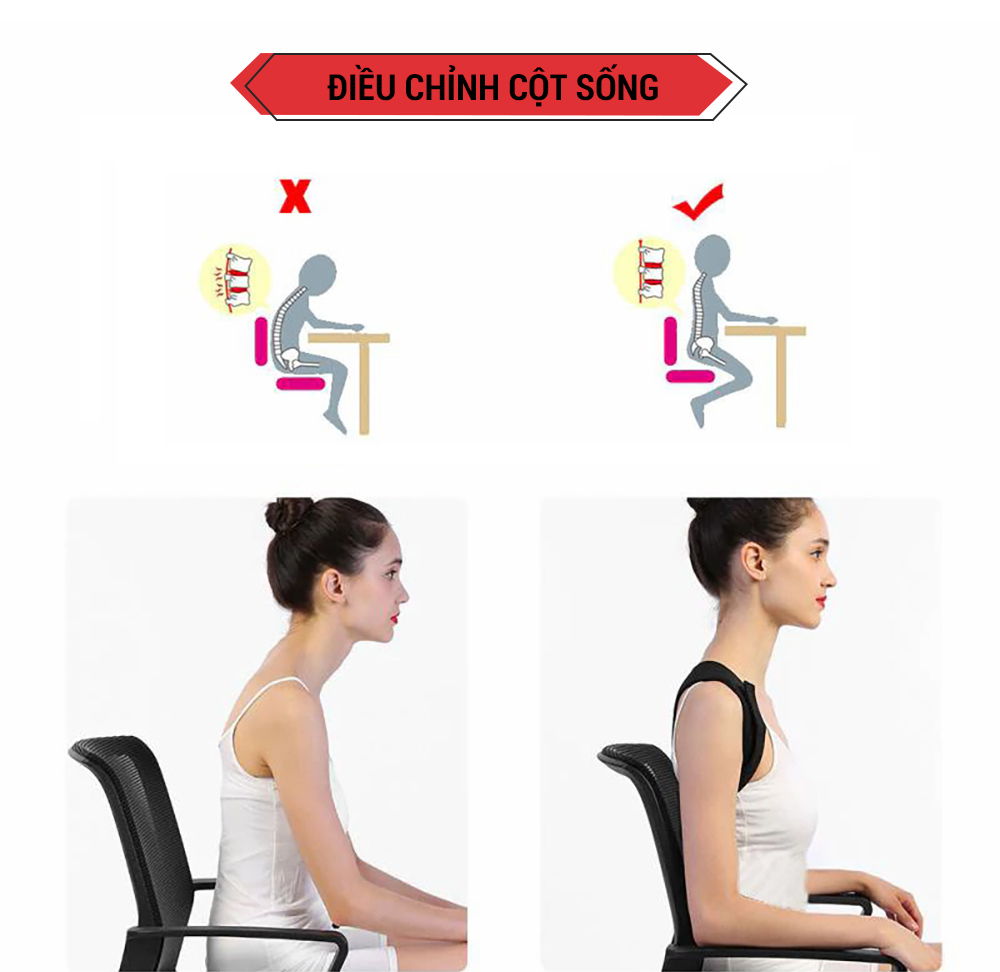 đai chống gù đai chống gù
