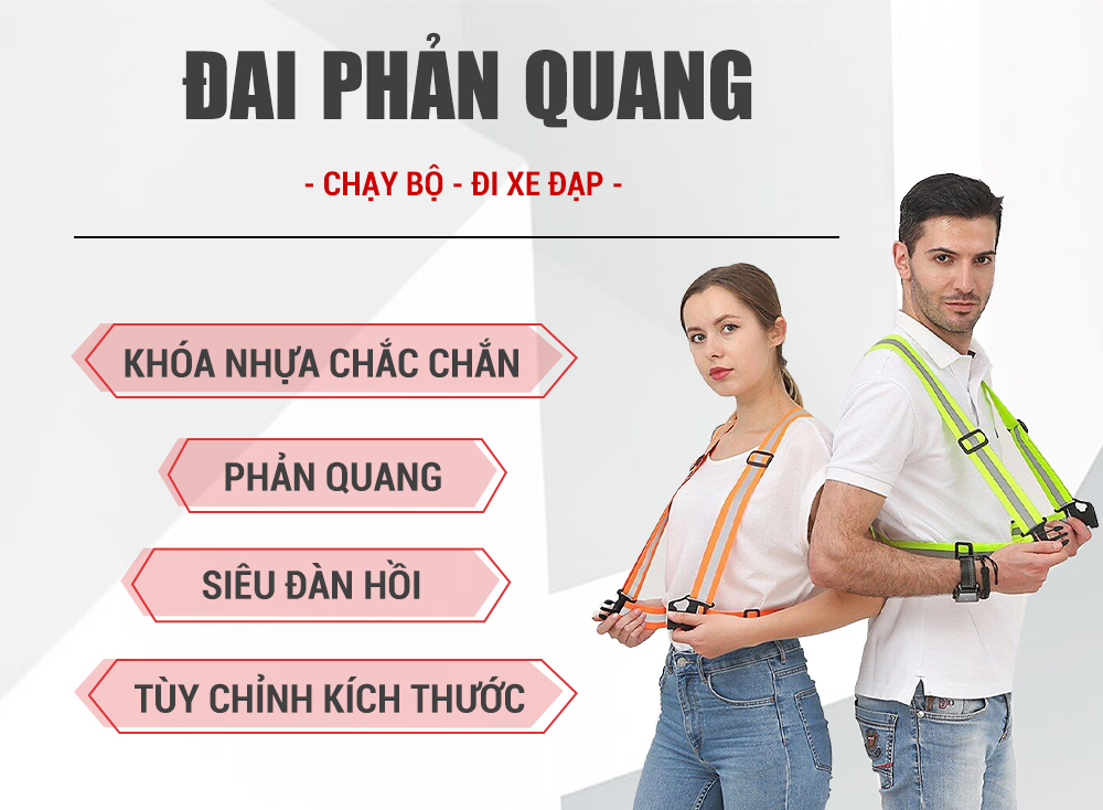 dây đai phản quang dây đai phản quang