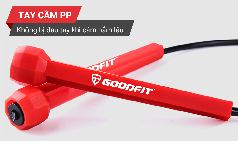Day nhay the duc day nhay giam can chinh hang GoodFit GF902JR 3 Dây nhảy thể dục, dây nhảy giảm cân chính hãng GoodFit GF902JR