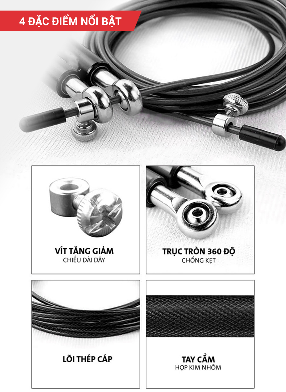 dây nhảy thể lực dây nhảy thể lực