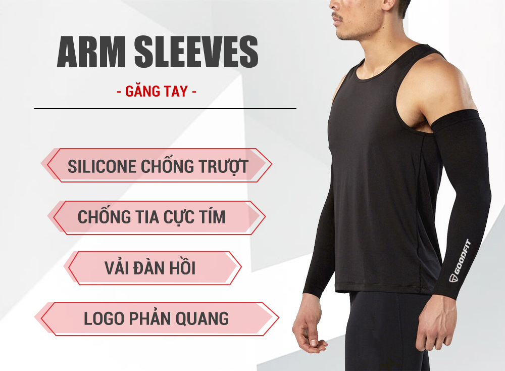 Găng tay chống nắng GoodFit GF405AS Găng tay chống nắng GoodFit GF405AS