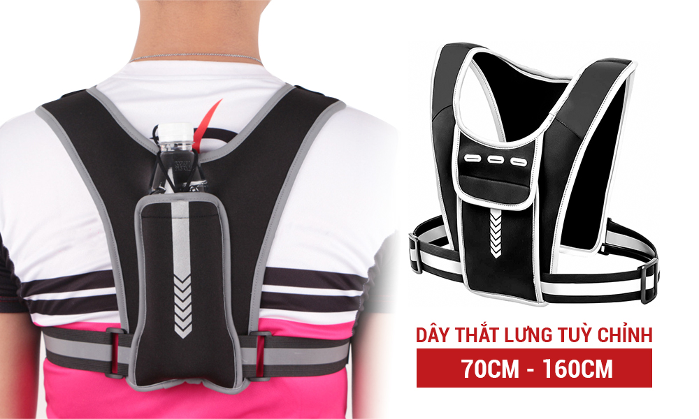 Vest nuoc chay bo mini toi gian sieu gon GoodFit GF302RV 8 Vest nuoc chay bo mini toi gian sieu gon GoodFit GF302RV 8