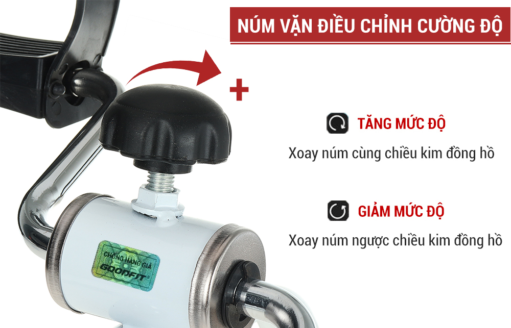 Xe dap the duc mini thao lap tai nha van phong GoodFit GF003MB 1 1 Xe dap the duc mini thao lap tai nha van phong GoodFit GF003MB 1 1