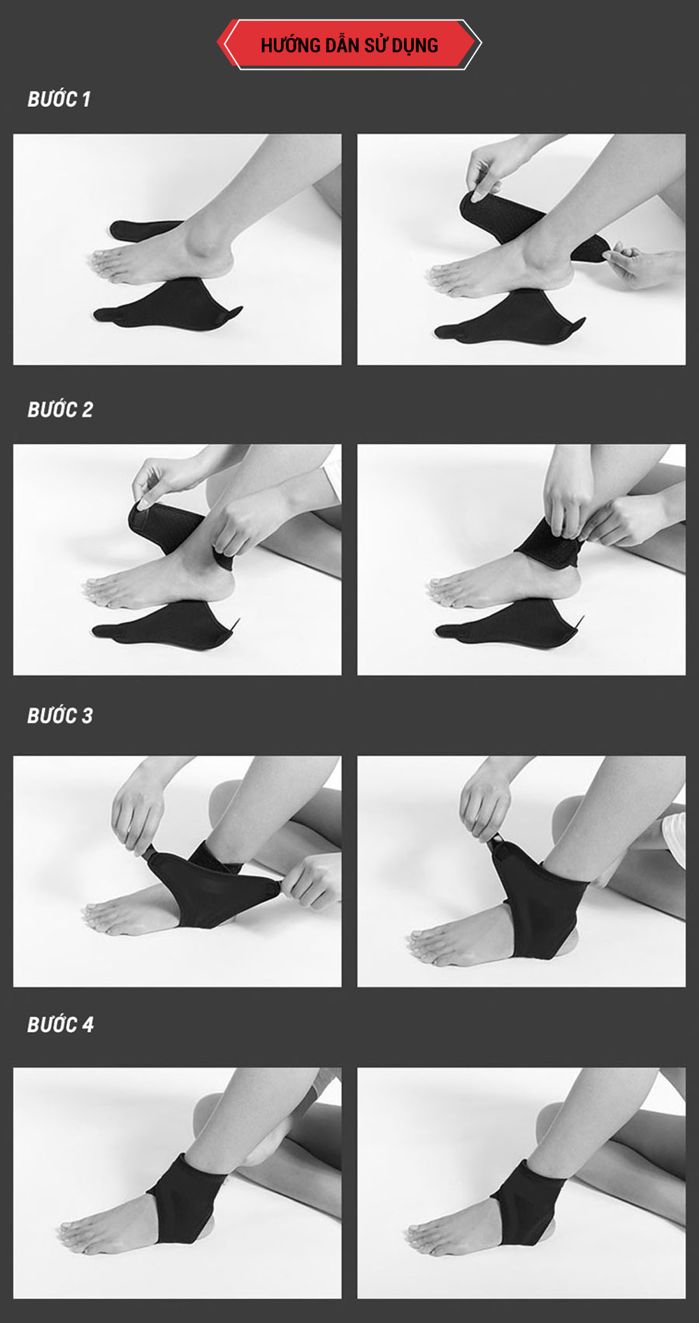 đai bảo vệ cổ chân đai bảo vệ cổ chân