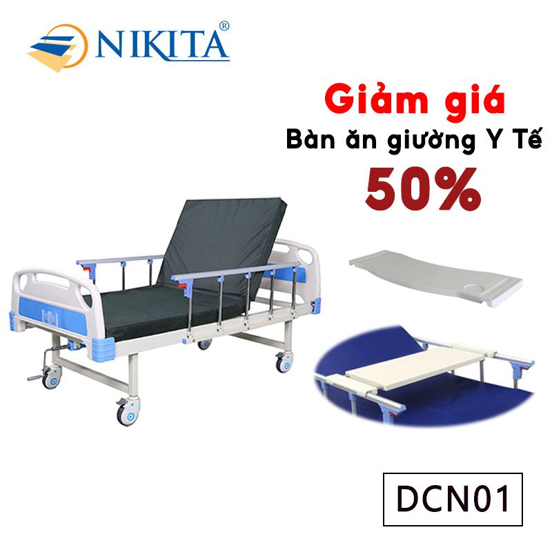 Giường y tế 1 tay quay Nikita NKT-DCN01 Giường y tế 1 tay quay Nikita NKT-DCN01