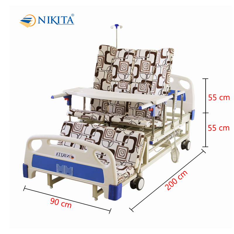 Kích thước giường bệnh nhân DCN16 sử dụng điện Kích thước giường bệnh nhân DCN16 sử dụng điện