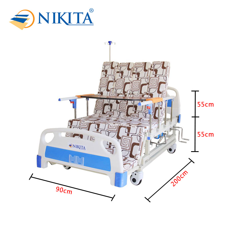 Kích thước giường bệnh nhân nikita DCN04 Kích thước giường bệnh nhân nikita DCN04