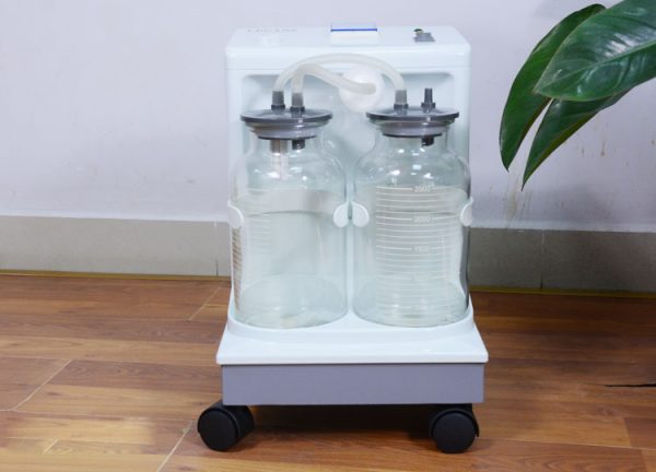 Máy hút dịch 2 bình Lucass ss8a - Thiết bị y tế giá gốc