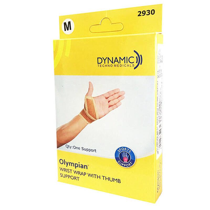 Băng quấn cổ tay có hỗ trợ ngón cái Dynamic OLYMPIAN – 2930 Băng quấn cổ tay có hỗ trợ ngón cái Dynamic OLYMPIAN – 2930