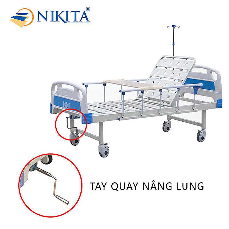 Giường y tế 1 tay quay Nikita NKT-DCN01 Giường y tế 1 tay quay Nikita NKT-DCN01