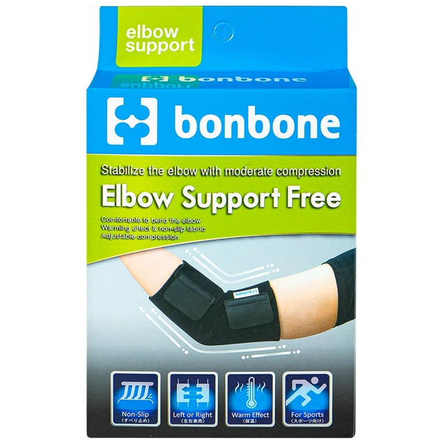 Đai nẹp khuỷu tay tiêu chuẩn Bonbone Standard Elbow Supporter Đai nẹp khuỷu tay tiêu chuẩn Bonbone Standard Elbow Supporter
