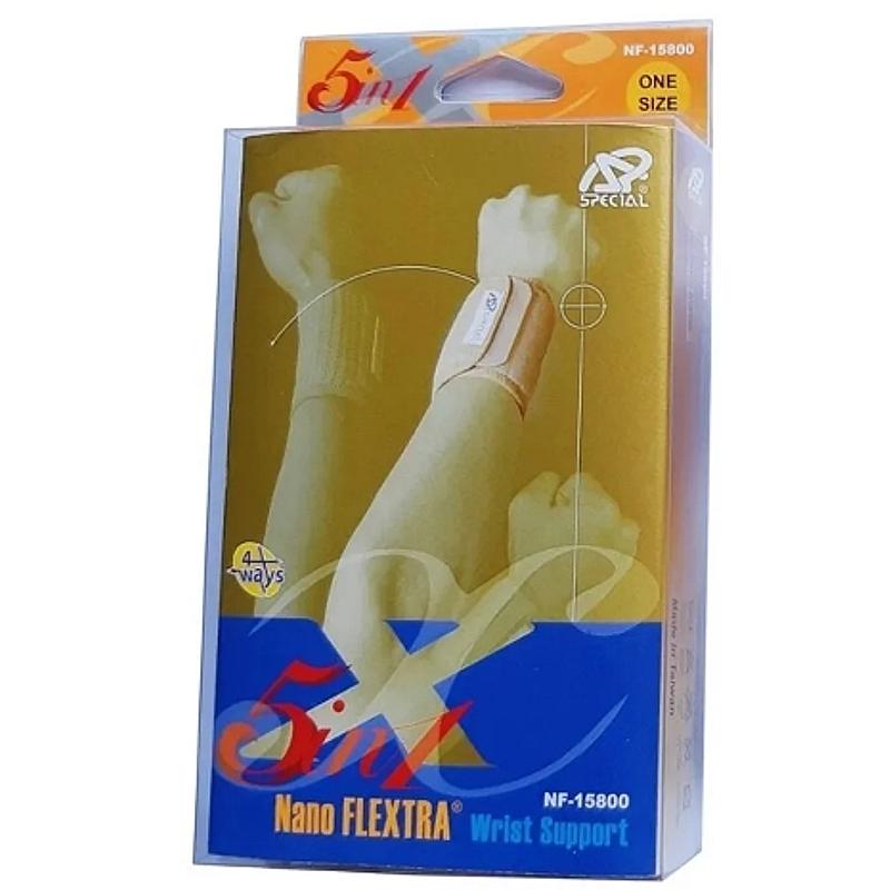 Đai Hỗ Trợ Cổ Tay Nano Flextra Special NF-15800 Đai Hỗ Trợ Cổ Tay Nano Flextra Special NF-15800
