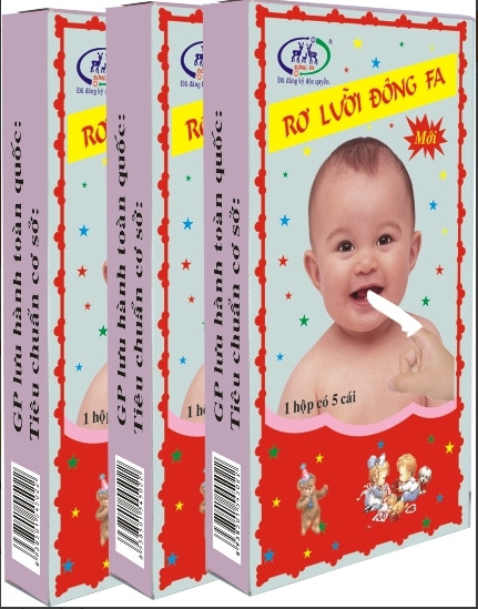 Gạc rơ lưỡi Đông Fa Gạc rơ lưỡi Đông Fa