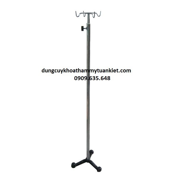 Cây truyền dịch inox đế gang Cây truyền dịch inox đế gang