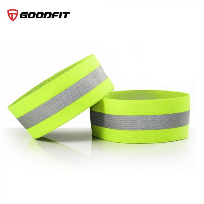 Đai phản quang chạy bộ, đạp xe đeo tay, chân GoodFit Đai phản quang chạy bộ, đạp xe đeo tay, chân GoodFit
