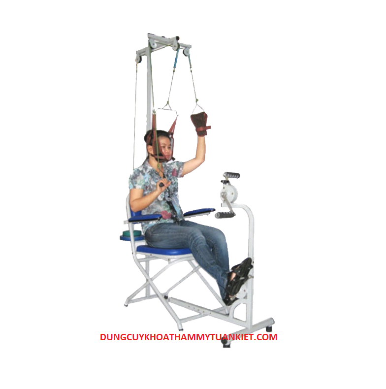 Dụng cụ tập phục hồi tay chân kéo cổ 4 trong 1 Dụng cụ tập phục hồi tay chân kéo cổ 4 trong 1