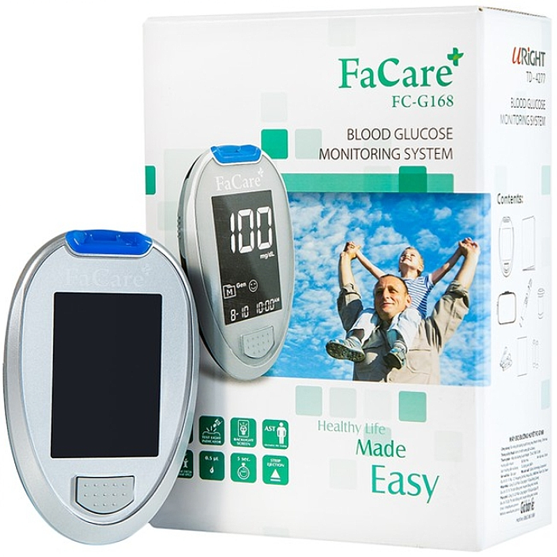 Máy đo đường huyết FaCare FC-G168 (TD-4277) Máy đo đường huyết FaCare FC-G168 (TD-4277)