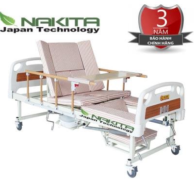 Giường bệnh nhân 4 tay quay Nakita NKM-B04 Giường bệnh nhân 4 tay quay Nakita NKM-B04