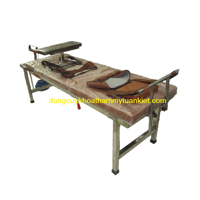 Giường kéo cột sống lưng cổ TK-03 Giường kéo cột sống lưng cổ TK-03