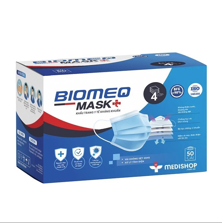 Khẩu Trang Y Tế 4 Lớp BIOMEQ Khẩu Trang Y Tế 4 Lớp BIOMEQ