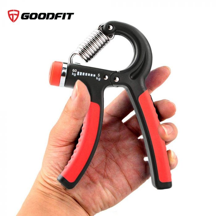 Kìm bóp tập cơ tay GoodFit điều chỉnh lực 5-60kg Kìm bóp tập cơ tay GoodFit điều chỉnh lực 5-60kg