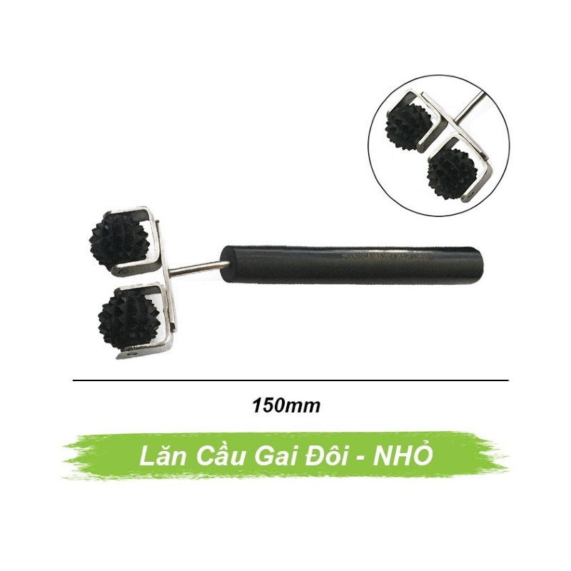 Lăn cầu gai đôi nhỏ 15cm Lăn cầu gai đôi nhỏ 15cm