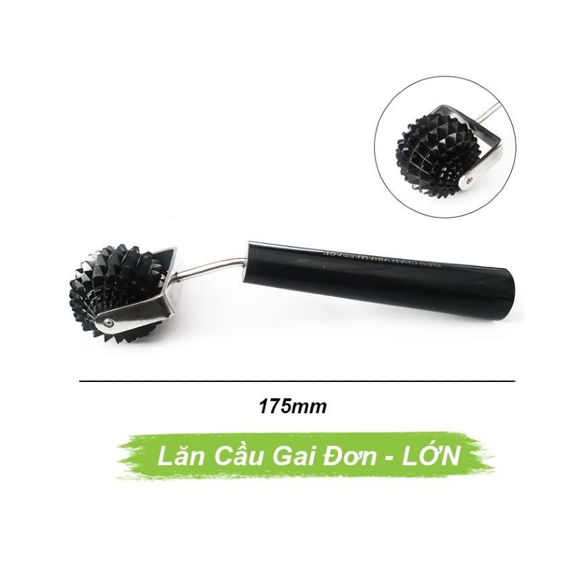 Lăn Cầu Gai Đơn 18cm Lăn Cầu Gai Đơn 18cm