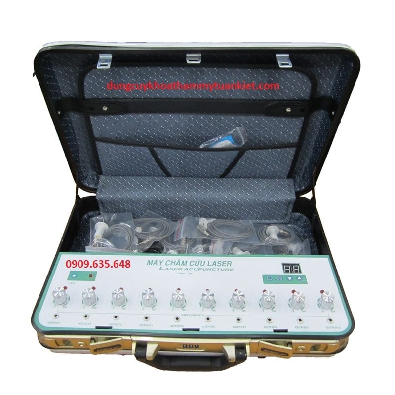 Máy châm cứu Laser 10 kênh Plus-10 Máy châm cứu Laser 10 kênh Plus-10