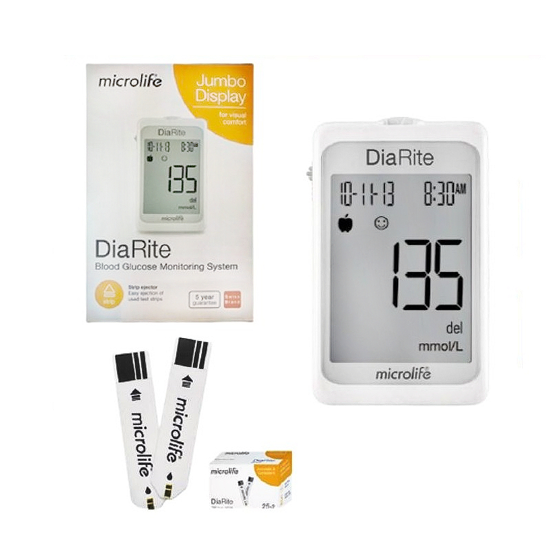 Máy đo đường huyết Microlife DiaRite Máy đo đường huyết Microlife DiaRite