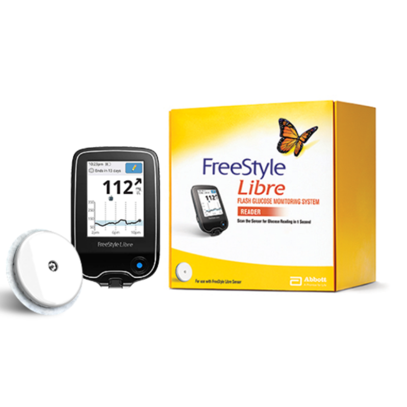 Máy đo đường huyết Freestyle Libre Abbott không cần lấy máu Máy đo đường huyết Freestyle Libre Abbott không cần lấy máu