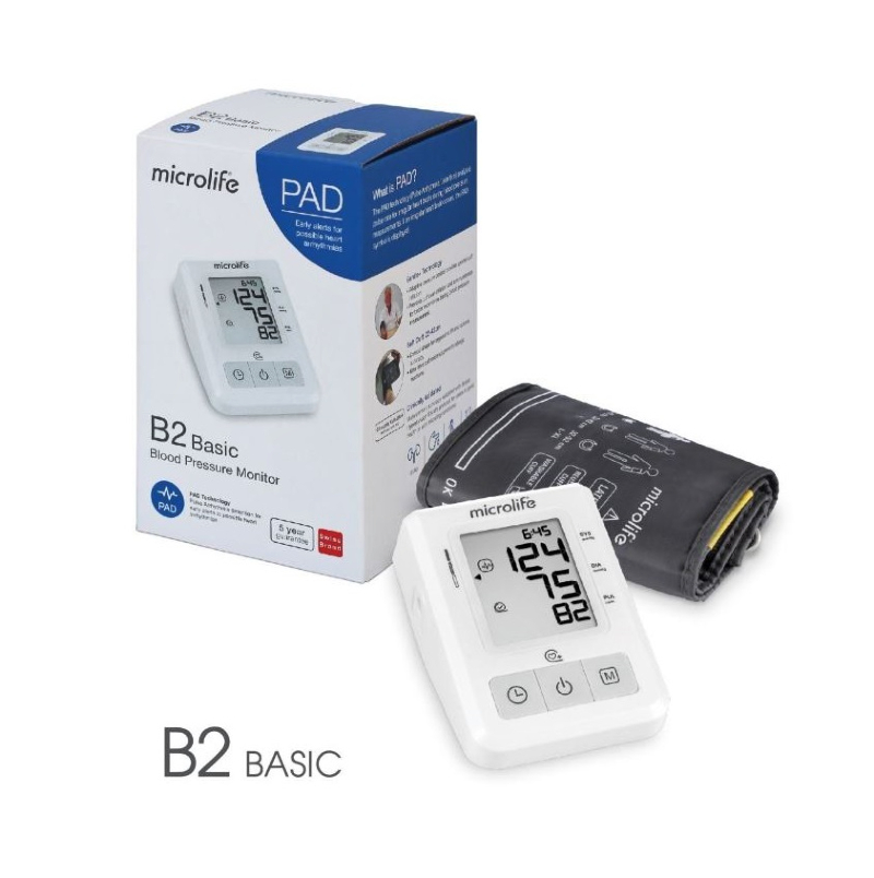 Máy đo huyết áp bắp tay B2 Basic Máy đo huyết áp bắp tay B2 Basic