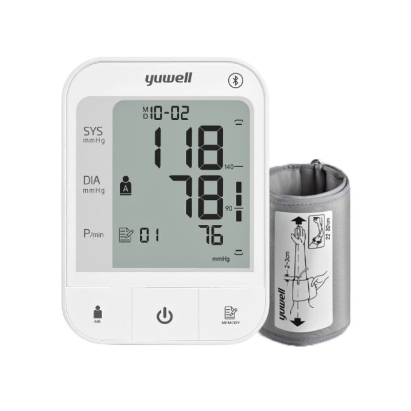 Máy đo huyết áp giọng nói pin sạc Yuwell YE670CR Máy đo huyết áp giọng nói pin sạc Yuwell YE670CR