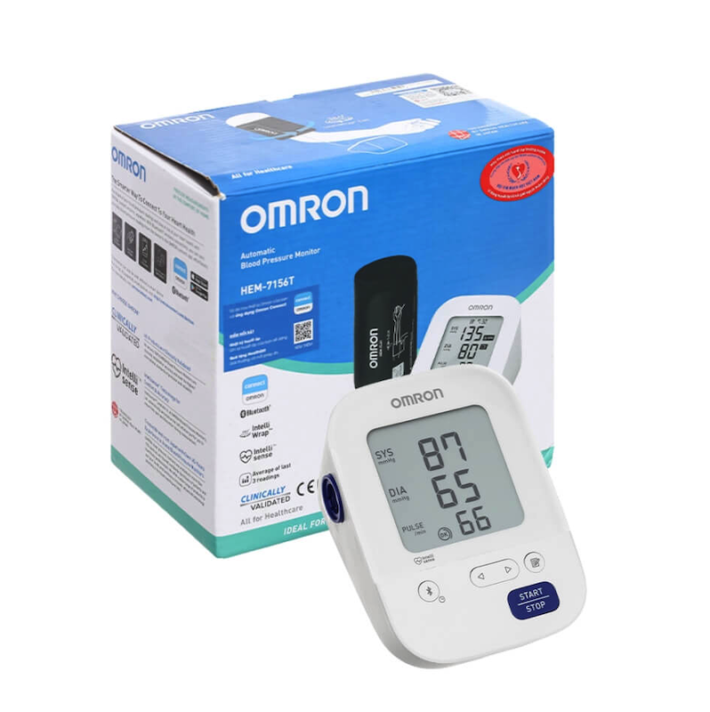 Máy đo huyết áp Omron HEM-7156T Máy đo huyết áp Omron HEM-7156T
