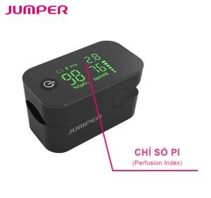 Máy đo nồng độ oxy và nhịp tim Jumper JPD 500G (Bluetooth) Máy đo nồng độ oxy và nhịp tim Jumper JPD 500G (Bluetooth)