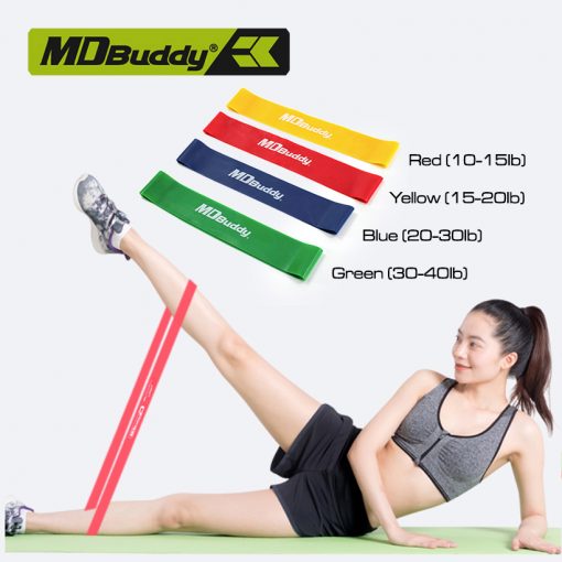 BỘ 4 DÂY TẬP THỂ DỤC ĐÀN HỒI RESISTANCE LOOPS MD1319 BỘ 4 DÂY TẬP THỂ DỤC ĐÀN HỒI RESISTANCE LOOPS MD1319