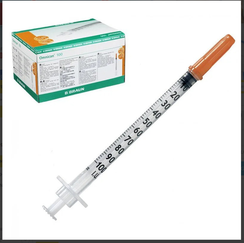 Ống tiêm Insulin Omnican 100 I.U. Ống tiêm Insulin Omnican 100 I.U.