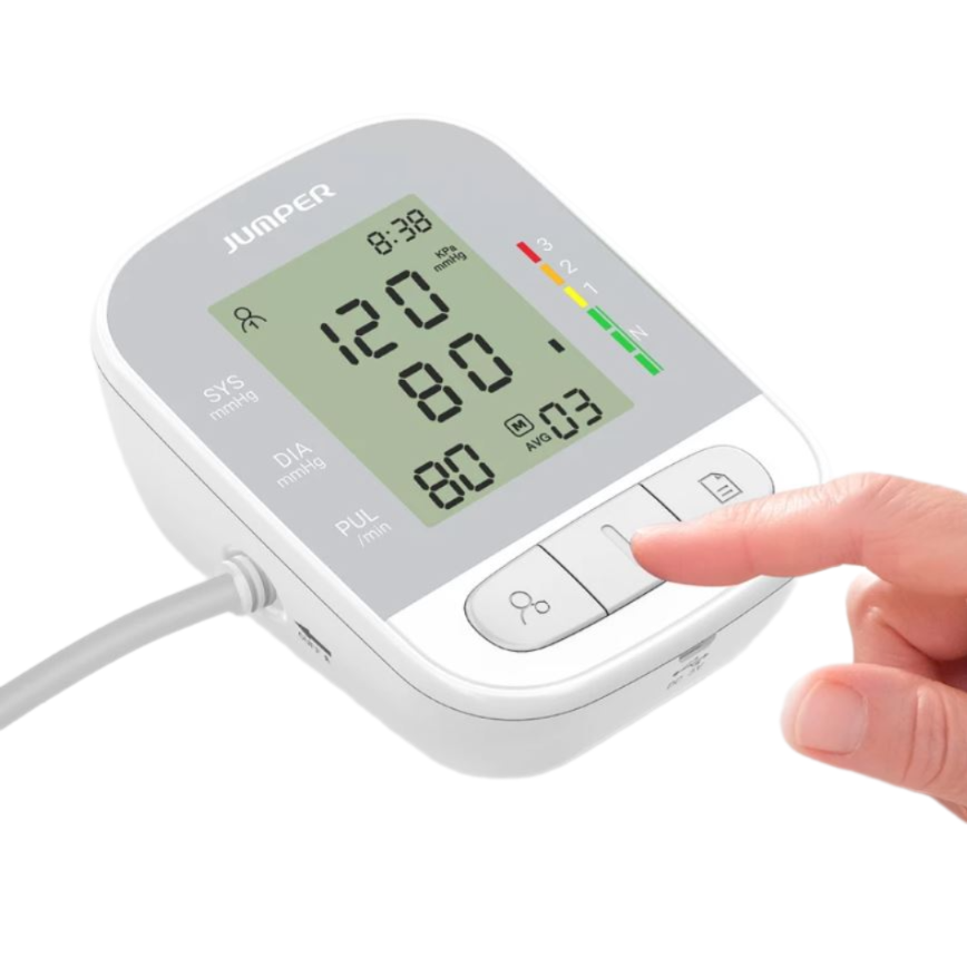 Máy đo huyết áp bắp tay Jumper JPD-HA210 Máy đo huyết áp bắp tay Jumper JPD-HA210