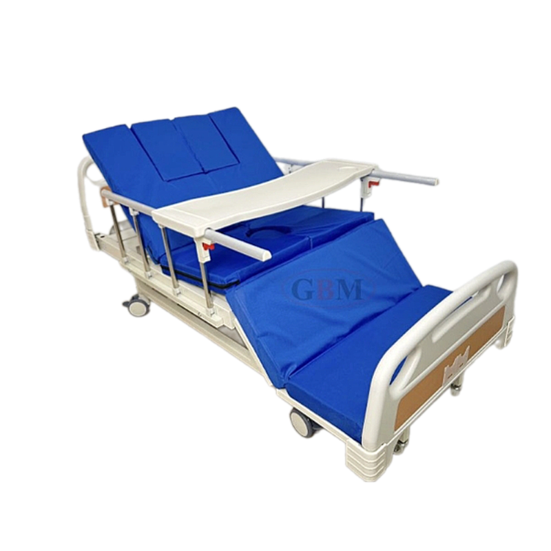Giường Y Tế 5 Tay Quay, Có Bô Vệ Sinh GBM-092 Giường Y Tế 5 Tay Quay, Có Bô Vệ Sinh GBM-092
