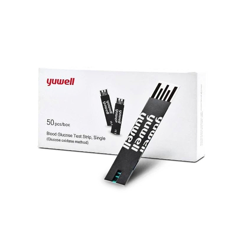 Que thử đường huyết Yuwell Y330 hộp 50 que Que thử đường huyết Yuwell Y330 hộp 50 que