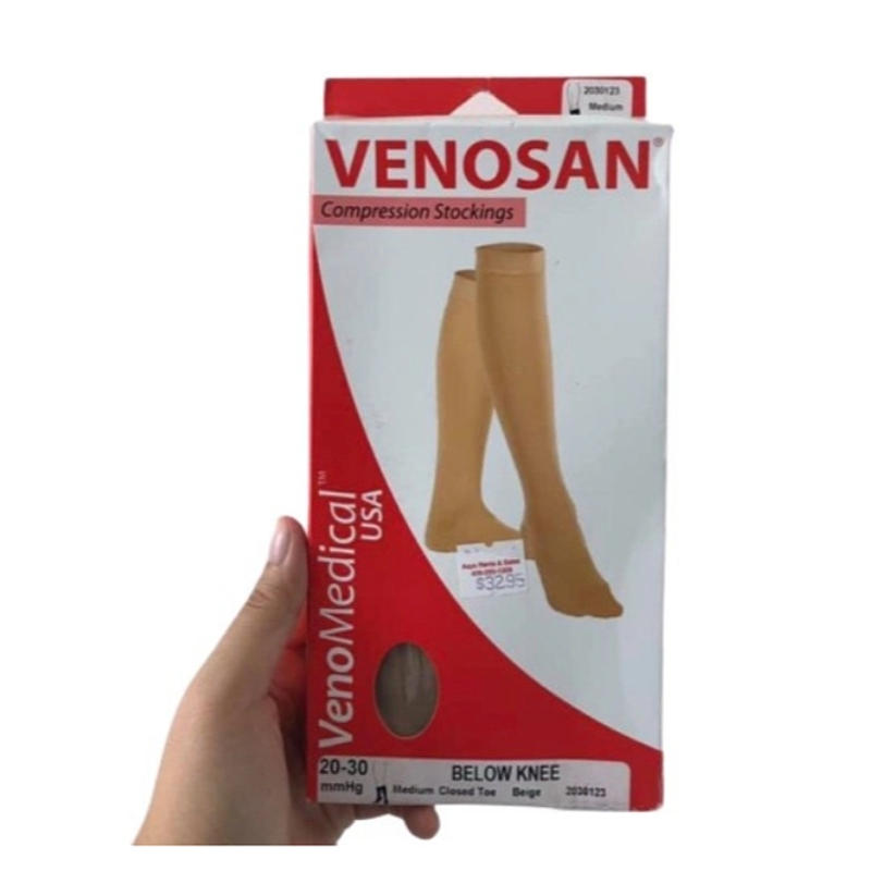 Vớ giãn tĩnh mạch Venosan USA - Vớ gối cho nam Vớ giãn tĩnh mạch Venosan USA - Vớ gối cho nam