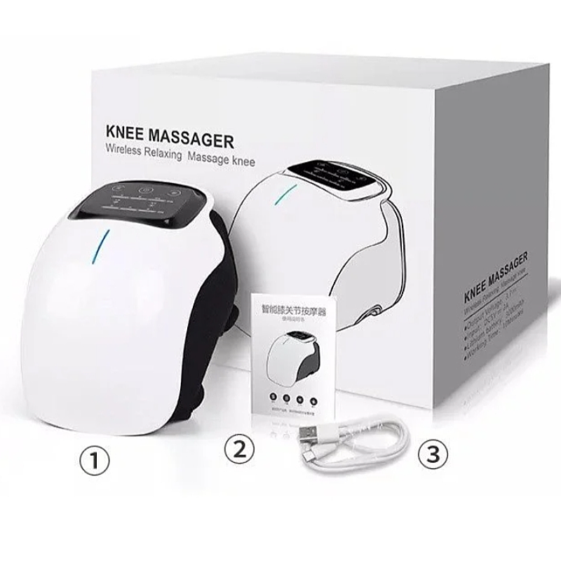 Máy massage đầu gối nhiệt hồng ngoại rung kết hợp đèn laser ST-1101A Máy massage đầu gối nhiệt hồng ngoại rung kết hợp đèn laser ST-1101A