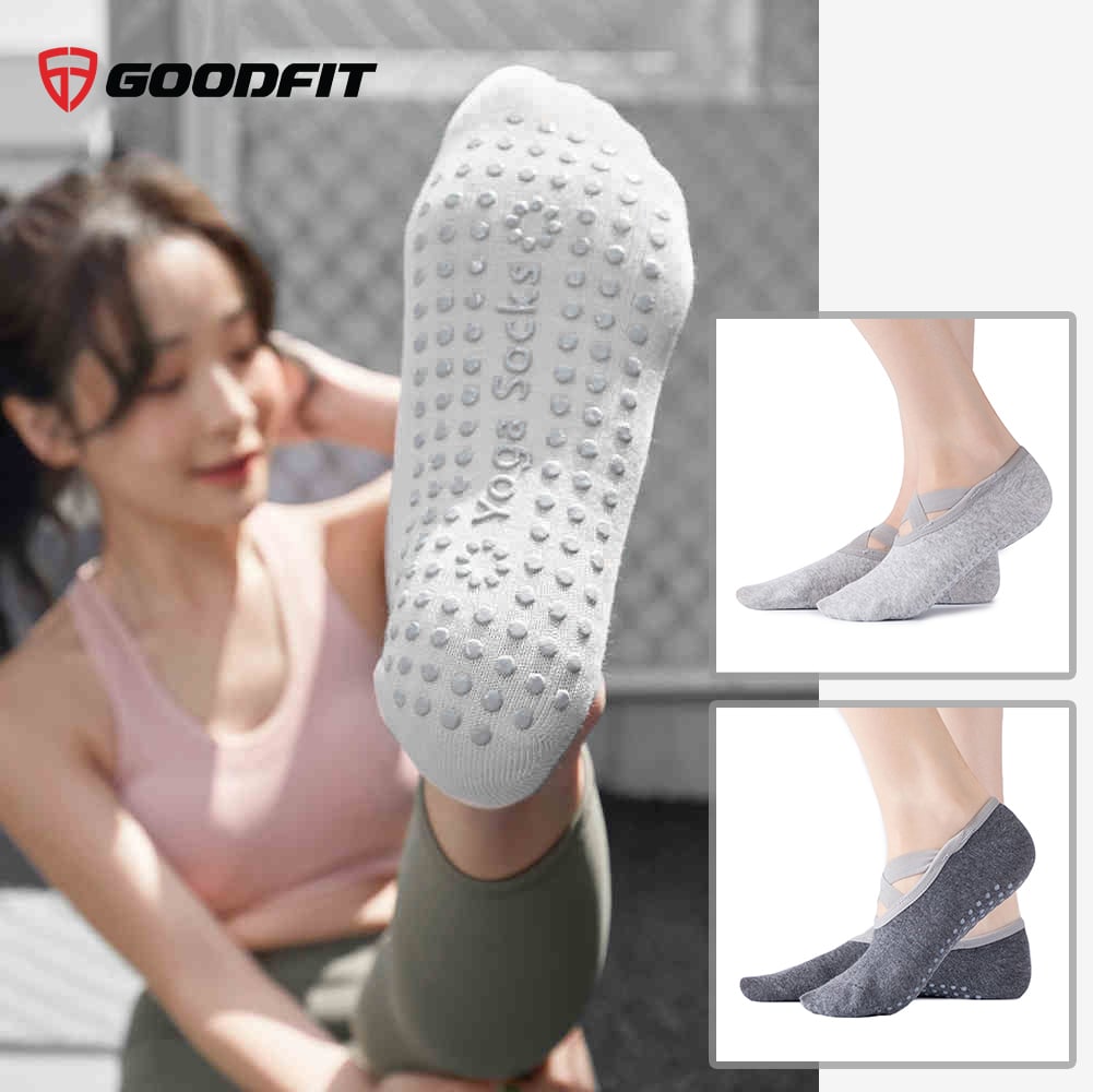 Tất tập Yoga, múa ba lê chống trơn trượt GoodFit GF001YS Tất tập Yoga, múa ba lê chống trơn trượt GoodFit GF001YS