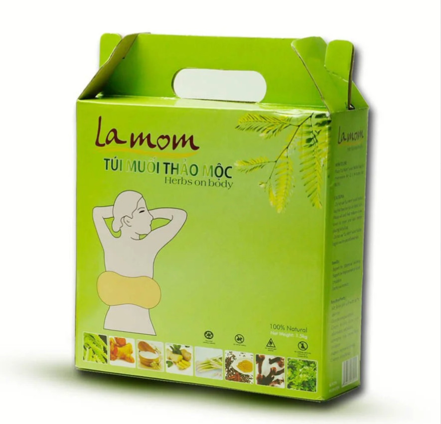 Túi muối thảo mộc giảm béo Lamom Túi muối thảo mộc giảm béo Lamom