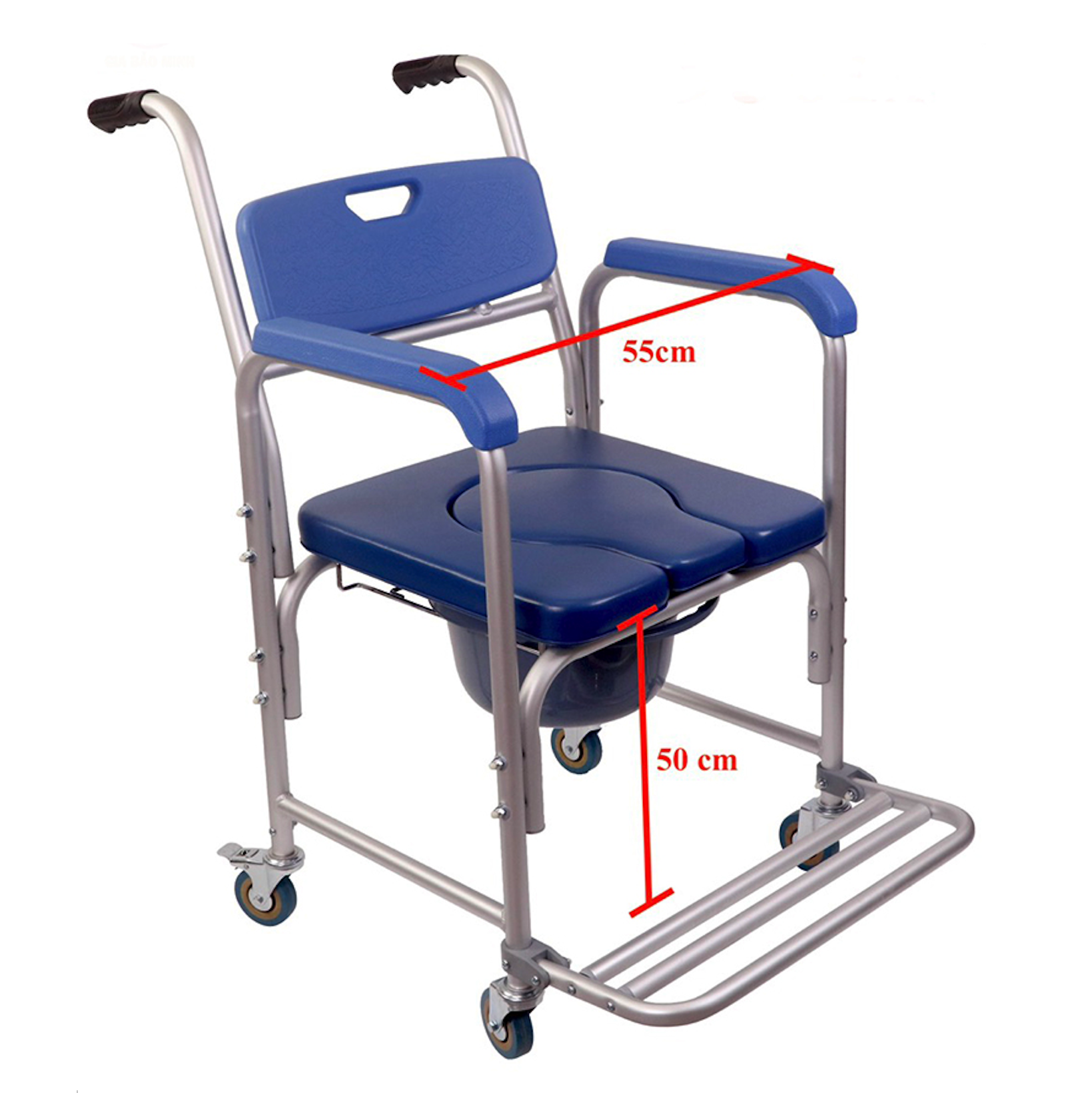 Ghế bô xe lăn tắm ngồi GBM-036 Ghế bô xe lăn tắm ngồi GBM-036