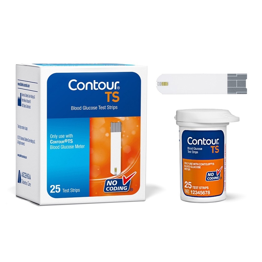 Que thử đường huyết Bayer Contour TS 25 Que thử đường huyết Bayer Contour TS 25